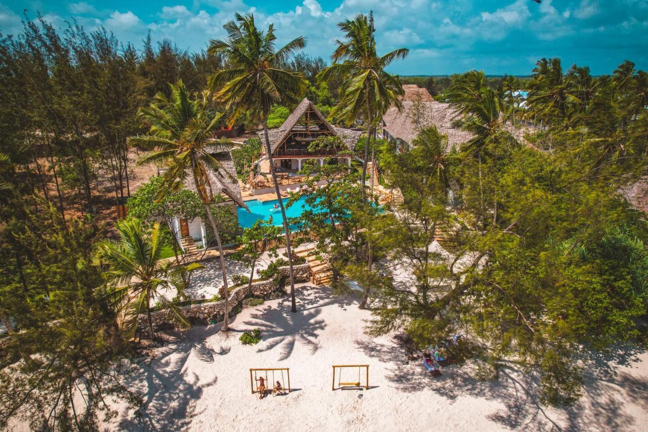 Zanzibella Hotel & Spa 키웬그와 외부 사진 Aerial view of the resort