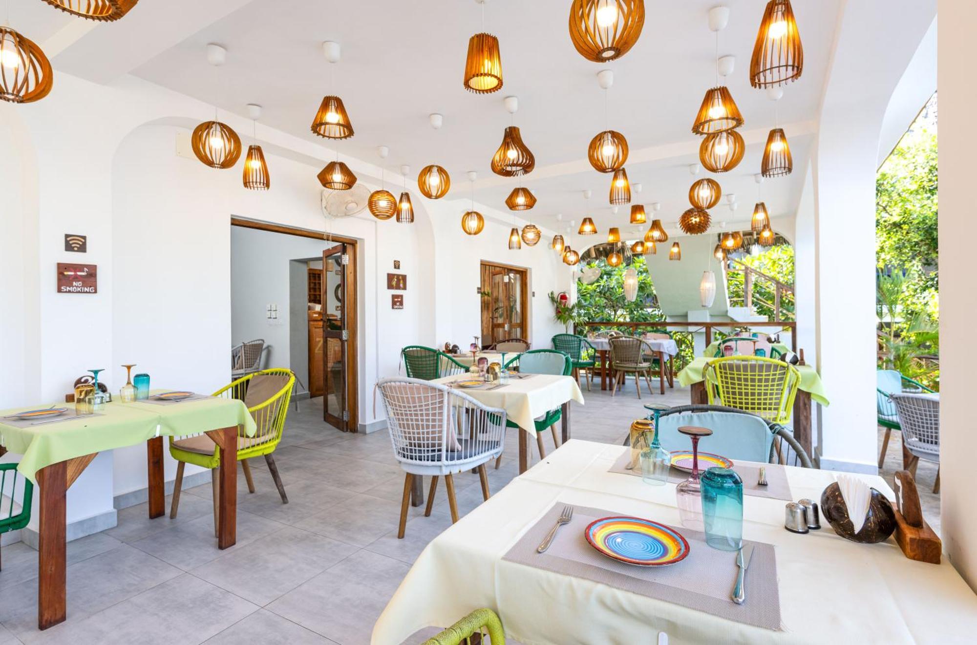 Zanzibella Hotel & Spa 키웬그와 외부 사진 Restaurant