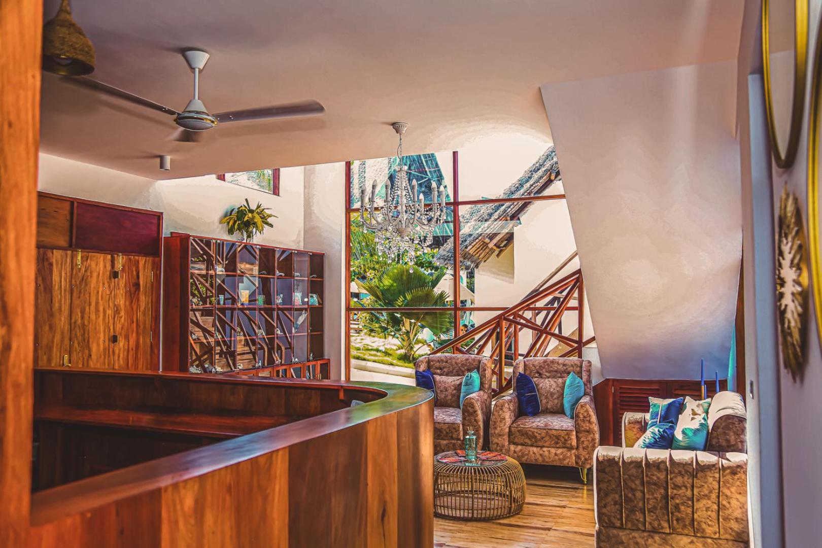 Zanzibella Hotel & Spa 키웬그와 외부 사진 The interior of the hotel